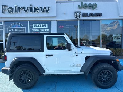 2021 Jeep Wrangler Sport Tire and rim package