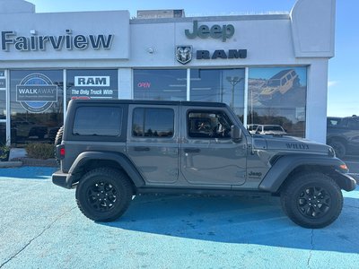 2022 Jeep Wrangler Unlimited Willys Brand new tires new to your motor vehicles new brakes