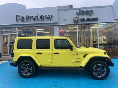 2023 Jeep Wrangler Sahara Colour matching top