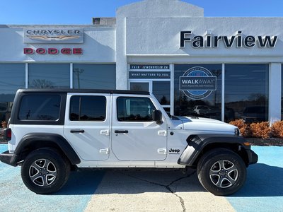 2023 Jeep Wrangler Sport S With navigation heated seat, heated wheel command start upgraded tires and rims