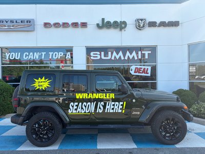 2024 Jeep WRANGLER SAHARA FRESHLY INSPECTED WITH NEW ALL TERRAIN TIRES!