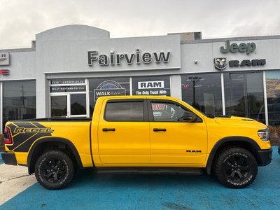 2023 Ram 1500 Rebel Fully loaded, sunroof, upgraded audio system advanced safety group,