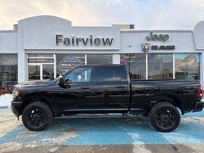 2024 Ram 2500 Big Horn Sport appearance package with 35 inch tire package 12 inch screen, etc.