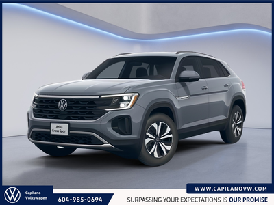 2025 Volkswagen Atlas Cross Sport Comfortline 2.0 TSI 4MOTION Clearance Special!