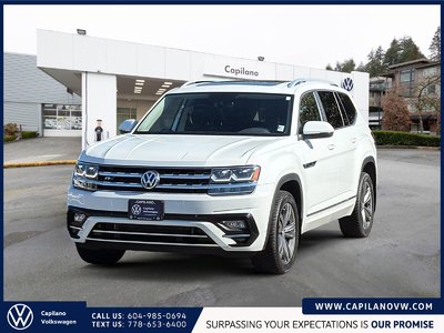 2019 Volkswagen Atlas Highline 3.6L 4MOTION | R Line Package | 3rd Row Just Arrived! Local Vehicle, Well Equipped