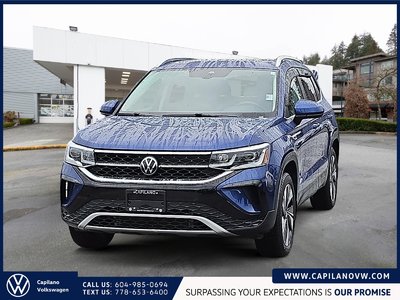 2024 Volkswagen Taos Highline 4MOTION Just Arrived! Local Vehicle, Low KM, No Accidents