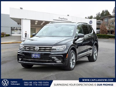 2021 Volkswagen Tiguan Highline R Line 4MOTION Just Arrived! Local, One Owner, Well-Equipped