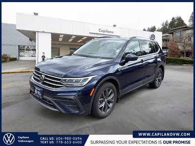 2022 Volkswagen Tiguan Comfortline 4MOTION | Panoramic Sunroof Just Arrived! Local, One Owner, AWD