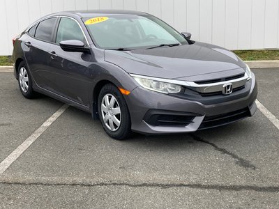 2018 Honda CIVIC SEDAN LX | Cam | Keyless | Cruise | AUX Dealer Serviced