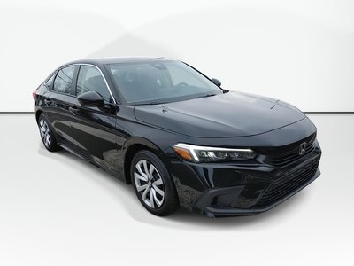 2024 Honda Civic Sedan LX | Cam | USB | Warranty to 2029 Clean Carfax | One Owner | Dealer Maintained