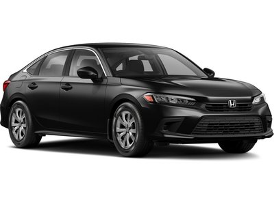 2025 Honda Civic Sedan LX | Cam | USB | HtdSeats | Warranty to 2029 Clean Carfax | One Owner