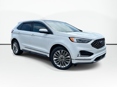 2020 Ford Edge Titanium | Roof | Lthr | Nav | Cam | Bluetooth Clean Carfax | Well Maintained