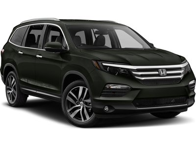 2017 Honda Pilot Touring | Roof | Lthr | Cam | HtdSeat | Bluetooth Clean Carfax | Well Maintained | Low Kms