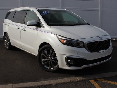 2017 Kia Sedona SXL | Lthr | Cam | HtdSeats | Bluetooth | Aux Clean Carfax | Well Maintained