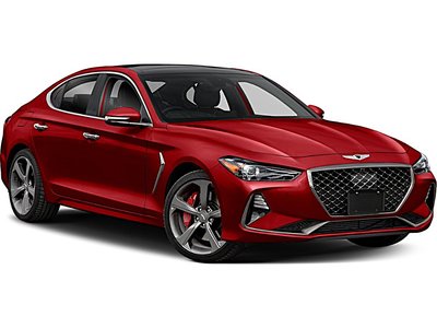 2019 GENESIS G70 3.3T Sport | Leather | Sunroof | Nav | Cam | USB Low Kms | Local One Owner | Clean Carfax