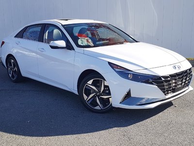 2023 Hyundai ELANTRA HYBRID Luxury | Leather | MoonRoof | Cam | USB | HtdWheel Local One Owner | Clean CarFax | Warranty to 2030