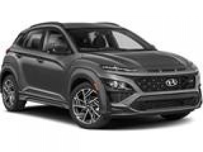 2022 Hyundai Kona LE N Line | Nav | Cam | USB | HtdSeats Local One -Owner | Dealer Serviced