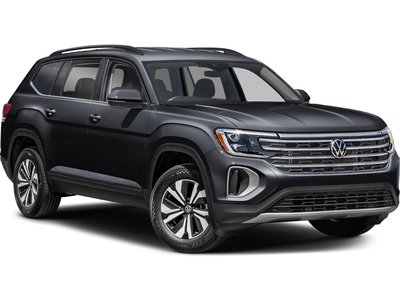 2024 Volkswagen Atlas Comfortline | Leather | Cam | USB | Warranty to 20 Clean CarFax | One Owner | Local Trade