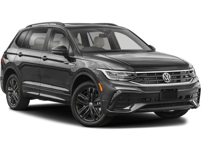 2022 Volkswagen Tiguan R-Line Black Edition | Leather | Roof | HtdSeats Clean Carfax | Local Trade | Low Kms