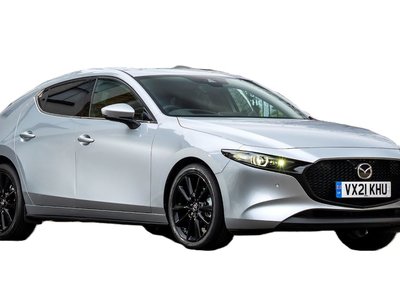 2022 Mazda 3 Sport GT w/Turbo | Leather | Roof | NAV | Cam | USB Clean CarFax!