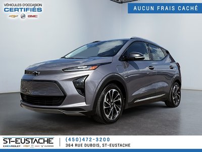 Chevrolet Bolt EUV PREMIER | 397 KM D'AUTONOMIE | DÉMARREUR | CUIR | 2022 **JAMAIS ACCIDENTÉ**