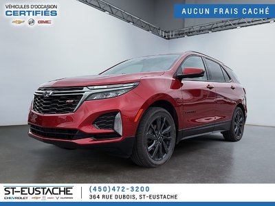 Chevrolet EQUINOX RS | AWD | TOIT PANORAMIQUE | 8 PNEUS | DEMARREUR 2023 **JAMAIS ACCIDENTÉ**
