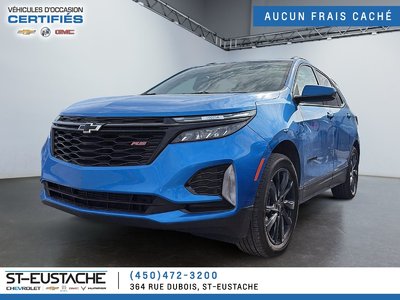 Chevrolet EQUINOX RS | AWD | HITCH | DÉMARREUR | TOIT PANORAMIQUE | 2024 1 PROPRIÉTAIRE - JAMAIS ACCIDENTÉ