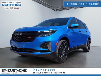 Chevrolet EQUINOX RS | AWD | HITCH | DÉMARREUR | TOIT PANORAMIQUE | 2024 1 PROPRIÉTAIRE - JAMAIS ACCIDENTÉ
