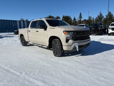 2026 Chevrolet Silverado 1500 Custom NEW WHITE SAND SILVERADO CUSTOM