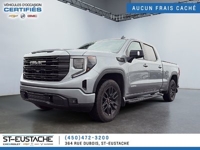 GMC SIERRA 1500 ÉLÉVATION | CREW CAB | BOITE 6.6P | V8 |CAMERA 360 2023 **JAMAIS ACCIDENTÉ**
