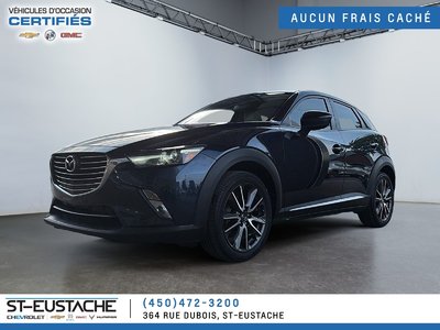 Mazda CX-3 GT | AWD | TOIT OUVRANT | AFFICHAGE TÊTE HAUTE 2017 **JAMAIS ACCIDENTÉ**