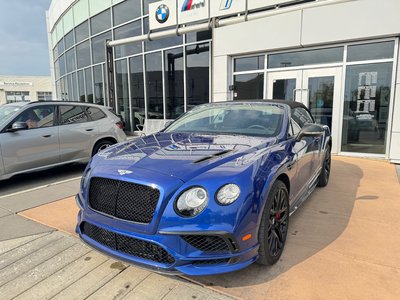 2018 Bentley Continental GT Convertible in Calgary, Alberta