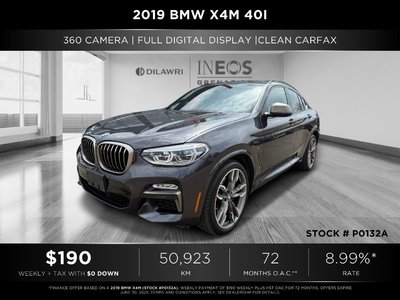 2019 BMW X4 in Mississauga, Ontario