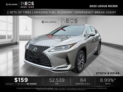 2022 Lexus RX in Brampton, Ontario