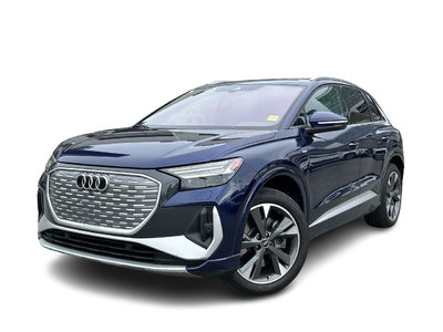Audi Q4 e-tron  2022 à Vancouver, Colombie-Britannique