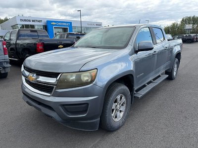 2020 Chevrolet Colorado 4WD WORK TRUCK, CREW, 6 PIEDS, V6 3.6L, 4X4 !!!