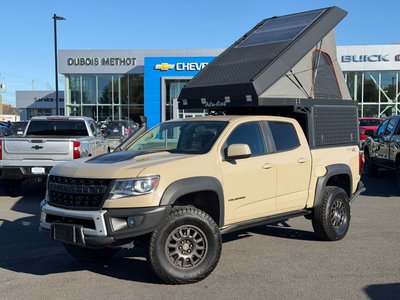 Chevrolet Colorado 4WD ZR2, ALU-CAB, CANOPY CAMPER V6 3.6L OVERLAND 2022 PRET-A CAMPER, ULTRA PROPRE UNIQUE SUR LE MARCHÉ !!!