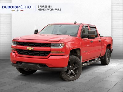 2018 Chevrolet Silverado 1500 CUSTOM, V8 5.3L, CREW, 4X4, LIFT KIT !!!