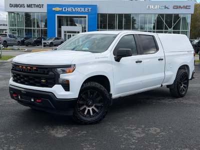 Chevrolet Silverado 1500 WORK TRUCK, V8 5.3L, CREW, 4X4 !!! 2022 TAUX DE FINANCEMENT A PARTIR DE 4.99% EN INCLUANT UN PLAN D'ENTRETIEN GM !!!
