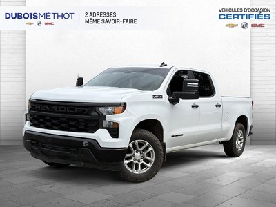 Chevrolet Silverado 1500 WORK TRUCK, V8 5.3L, CREW, 4X4, 6 PLACES !!! 2024 TAUX DE FINANCEMENT A PARTIR DE 4.99% EN INCLUANT UN PLAN D'ENTRETIEN GM !!!