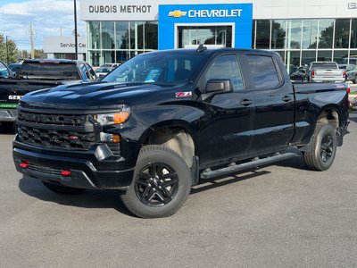 Chevrolet Silverado 1500 CUSTOM TRAIL BOSS 3.0L DURAMAX DIESEL 4X4 CREW  !! 2025 TAUX DE FINANCEMENT A PARTIR DE 4.99% EN INCLUANT UN PLAN D'ENTRETIEN GM !!!