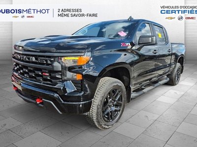 Chevrolet Silverado 1500 CUSTOM TRAIL BOSS, V8 5.3L, 4X4, Z71 LIFT KIT !!! 2025 BAS KILOMETRAGE !!!