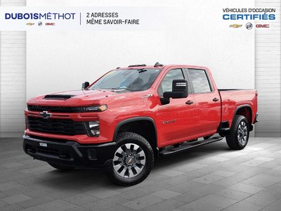 Chevrolet Silverado 2500HD CUSTOM, V8 6.6L DURAMAX DIESEL, Z71 !!! 2024 TAUX DE FINANCEMENT A PARTIR DE 4.99% EN INCLUANT UN PLAN D'ENTRETIEN GM !!!
