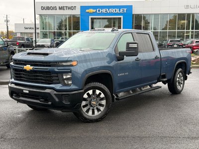 2024 Chevrolet Silverado 2500HD CUSTOM DURAMAX, CREW 4X4 BOITE LONGUE 8 PIEDS !!!