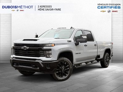 Chevrolet Silverado 2500HD CUSTOM, V8 6.6L DURAMAX, DIESEL,Z71, BOITE 8 PIEDS 2025 TAUX DE FINANCEMENT A PARTIR DE 4.99% EN INCLUANT UN PLAN D'ENTRETIEN GM !!!