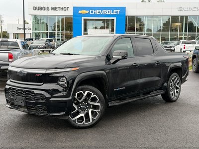 Chevrolet Silverado EV RST, 100% PICK UP ELECTRIQUE, CUIR TOIT EN VERRE ! 2024 TAUX DE FINANCEMENT A PARTIR DE 4.99% EN INCLUANT UN PLAN D'ENTRETIEN GM !!!