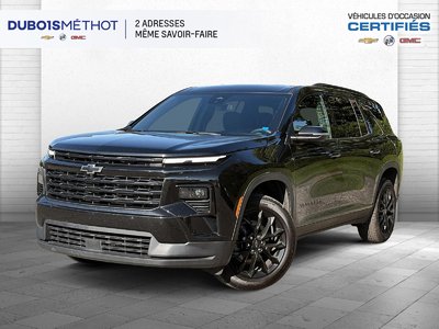 Chevrolet Traverse LT MIDNIGHT, 2.5L TURBO, 7 PASSAGERS !!! 2026 BAS KILOMETRAGE !!! TAUX DE FINANCEMENT A PARTIR DE 4.99% EN INCLUANT UN PLAN D'ENTRETIEN GM !!!