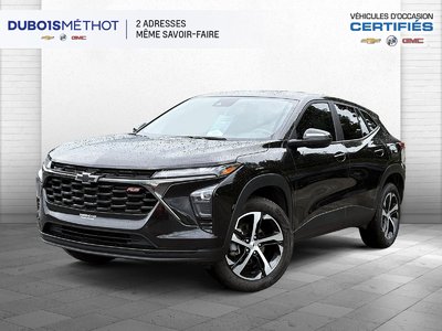 Chevrolet Trax 1RS, 1.2L, SIEGES+VOLANT CHAUFFANT, VUS, CAMERA !! 2025 TAUX DE FINANCEMENT A PARTIR DE 4.99% EN INCLUANT UN PLAN D'ENTRETIEN GM !!!