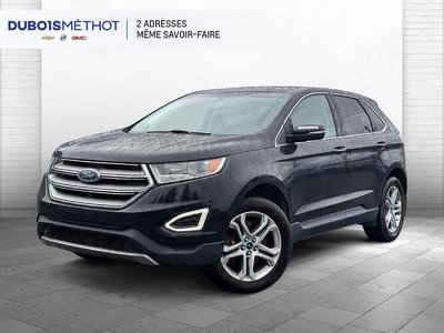 Ford Edge TITANIUM, AWD, TOIT, CUIR, INT BEIGE, V6 3.5L !!! 2016 SUPER PROPRE ET BAS KILOMETRAGE !!!