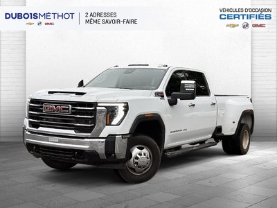 2024 GMC Sierra 3500HD SLT, V8 6.6L DURAMAX, DIESEL, CUIR, DOUBLE ROUE !!